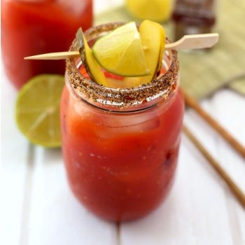 Sriracha and Pepper Bloody Mary