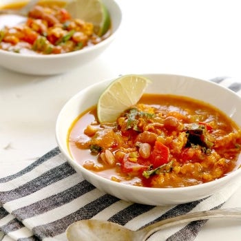 Turkey Pumpkin Chili with Spicy Curry