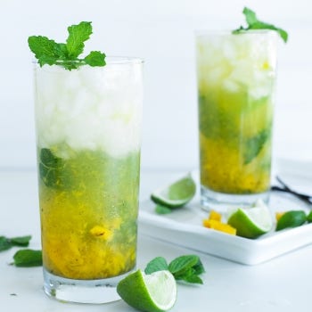 Vanilla Mango Mojito