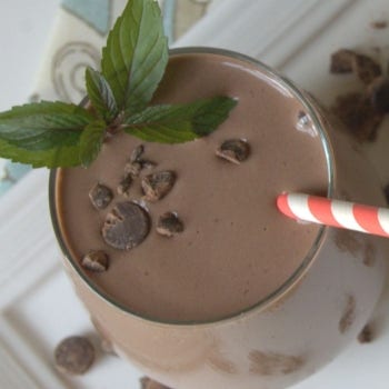 Peppermint Cacao Smoothie