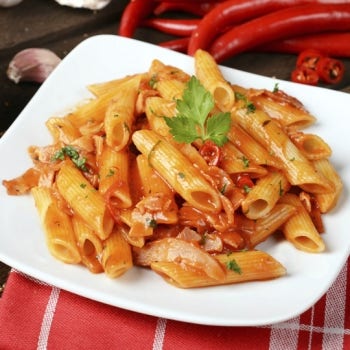 Penne with Tomato and Herbs