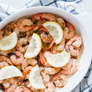 Lemon Herb Baked Shrimp