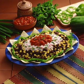 Layered Southwest Taco Dip