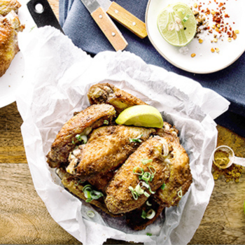 Crispy Oven-Baked Chicken Wings with Five Spice