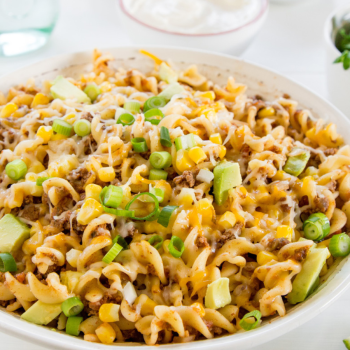 Easy Cheesy Taco Pasta