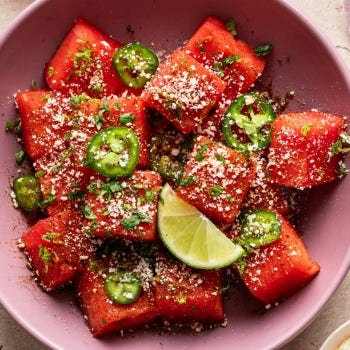 Chili Lime Watermelon Salad