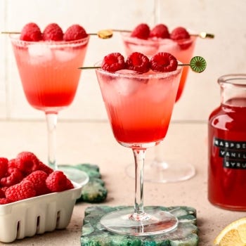 Vanilla Raspberry Spritzer