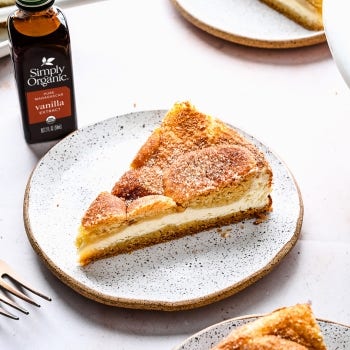 Cinnamon and Vanilla Cheesecake