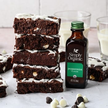 Vanilla Mint Brownie