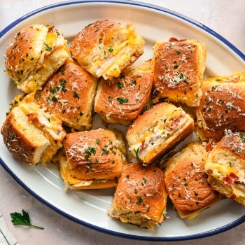 Chicken Bacon Ranch Sliders