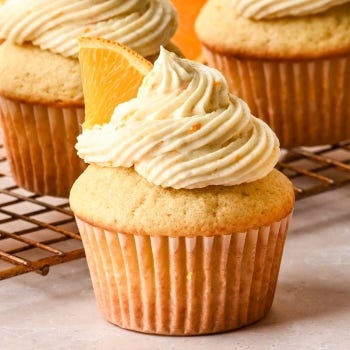 Mimosa Cupcakes