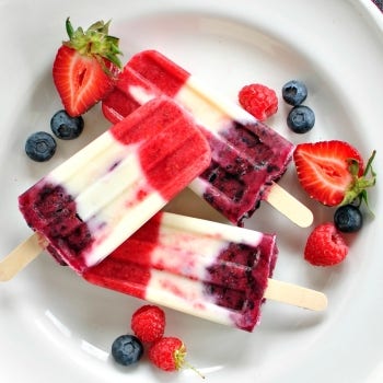 Berry Blast Ice Pops