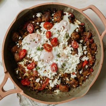 Umami Zucchini Breakfast Skillet