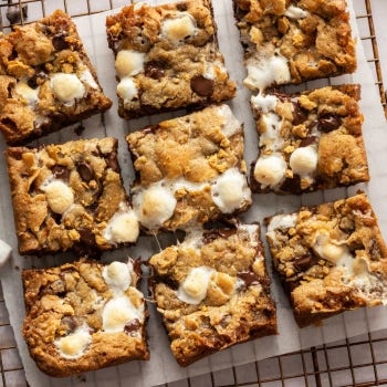 S'mores Cookie Bars