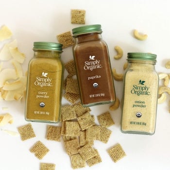 Coconut Curry Crunch Snack Mix