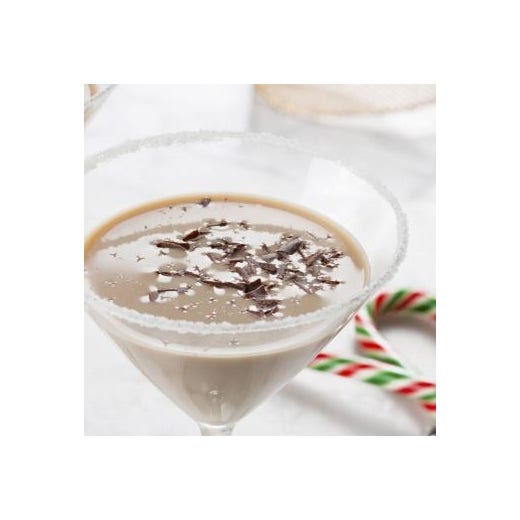 White Chocolate Peppermint Martini White Chocolate Peppermint Martini