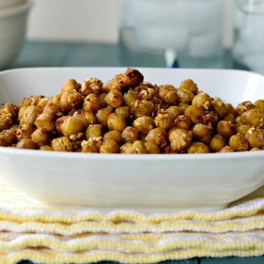 Crunchy Roasted Chickpeas