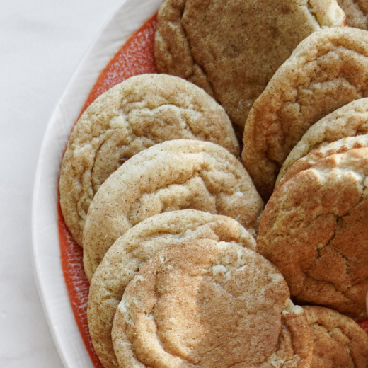 Vanilla Snickerdoodle Cookies