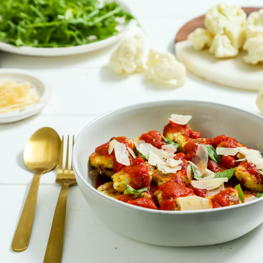 Homemade Gluten-Free Cauliflower and Chickpea Flour Gnocchi Homemade Gluten-Free Cauliflower and Chickpea Flour Gnocchi