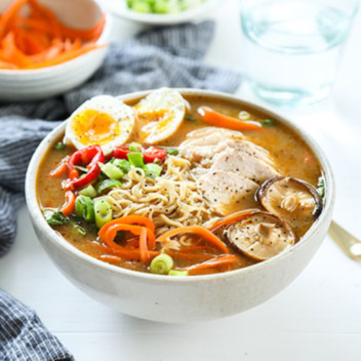 Chicken Vegetable Ramen Bowl