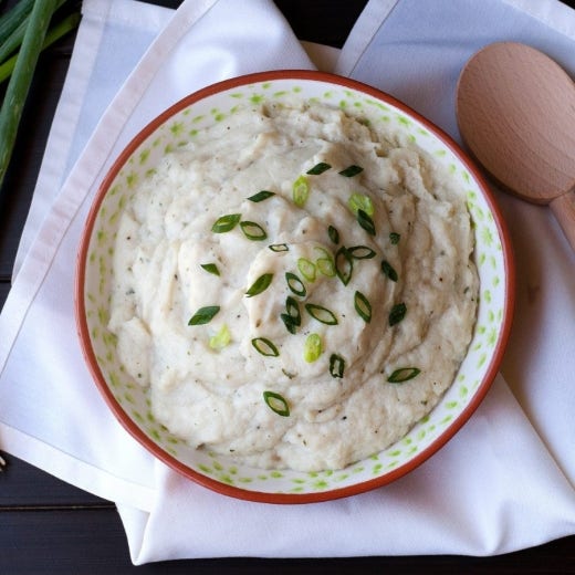 Ranch Mashed Cauliflower Ranch Mashed Cauliflower