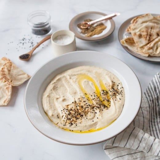 Toasted Black Sesame Seed Hummus Toasted Black Sesame Seed Hummus