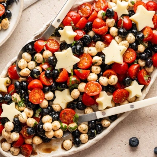 Independence Day Caprese Salad Independence Day Caprese Salad