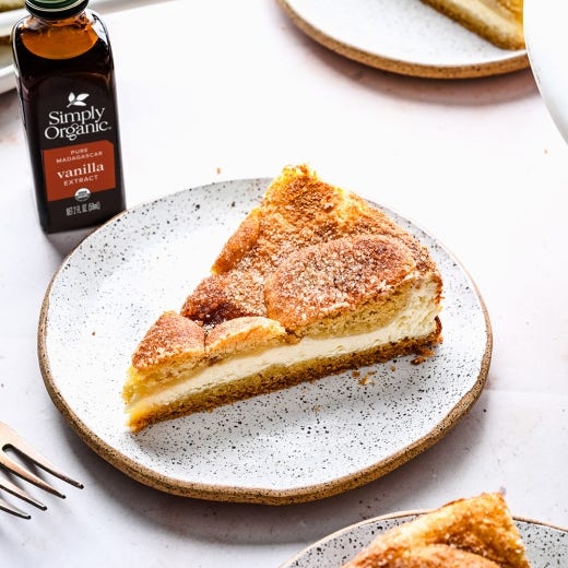 Cinnamon and Vanilla Cheesecake