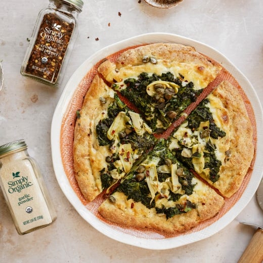 Garlicky White Pizza Sauce Garlicky White Pizza Sauce