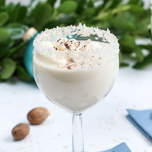 Spiced Rum Coquito