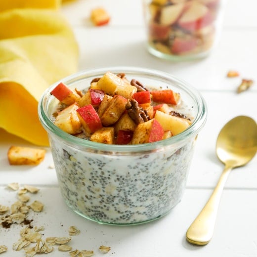 Apple Pie Overnight Oats Apple Pie Overnight Oats