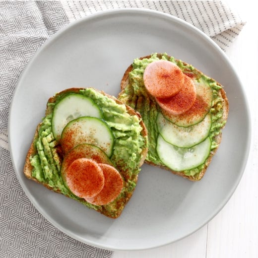 Avocado Toast with Smoked Paprika