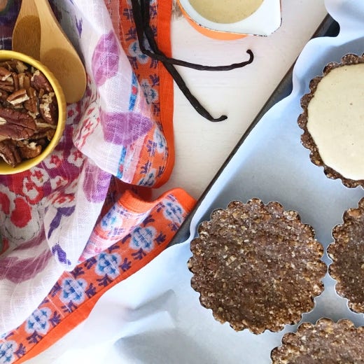 Chai Spiced Cheesecake Tarts Chai Spiced Cheesecake Tarts