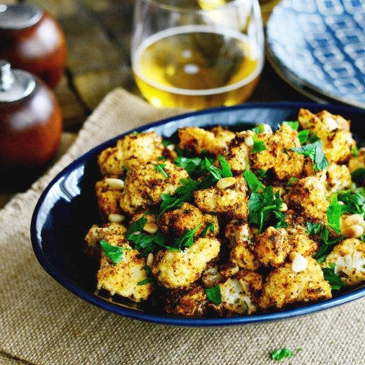 Garlic and Herb Roasted Cauliflower Casserole