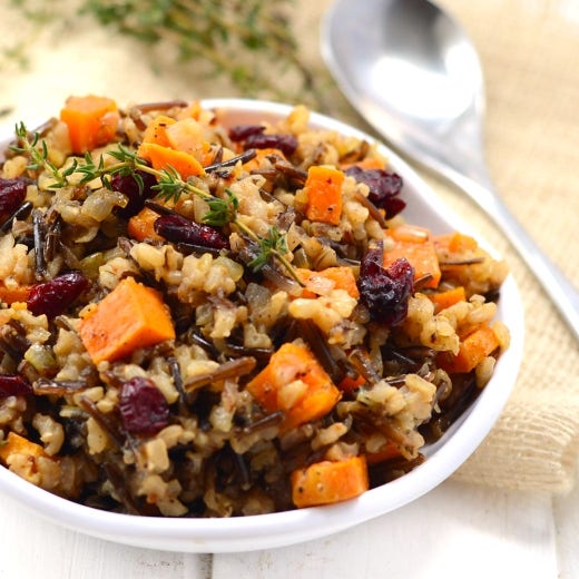 Wild Rice and Roasted Vegetables Medley