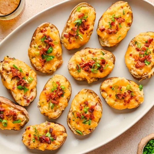 Thrice-Spiced Twice-Baked Potatoes Thrice-Spiced Twice-Baked Potatoes