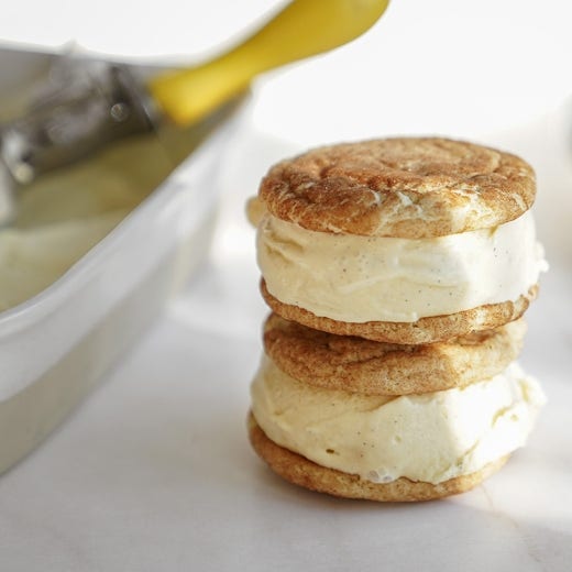 Cookie Ice Cream Sandwiches Recipe