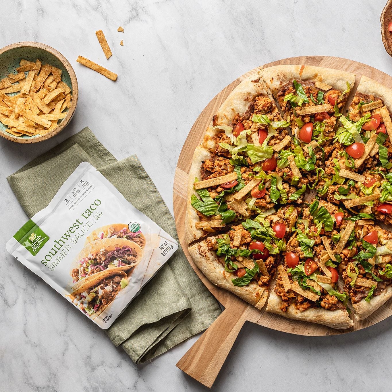Taco Pizza