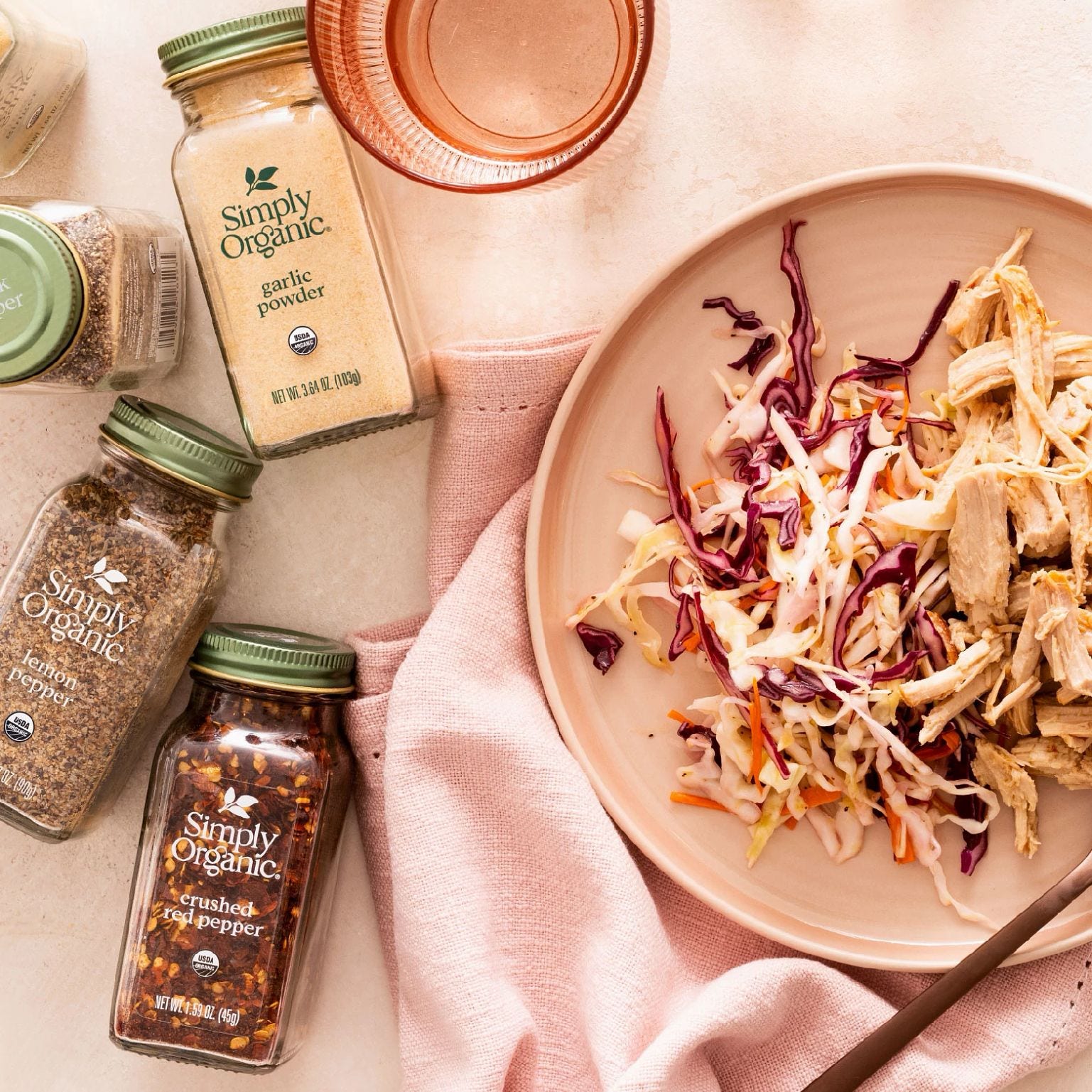 Sweet and Spicy Pulled Pork with Fresh Slaw